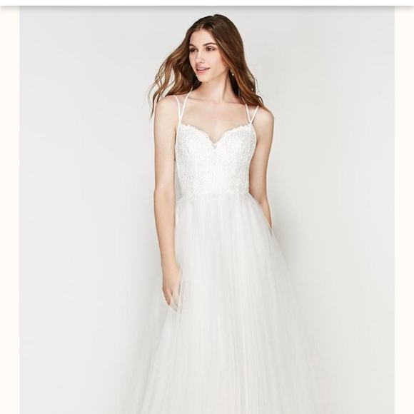 Willowby by Watters Madeira is a whimsical A-line gown! Immaculate condition - Picture 2 of 6